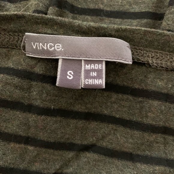 EUC VINCE Striped Long Sleeves Top - Picture 9 of 14